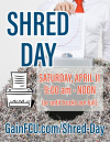 Shred Day - Saturday, April 11th, 2026
