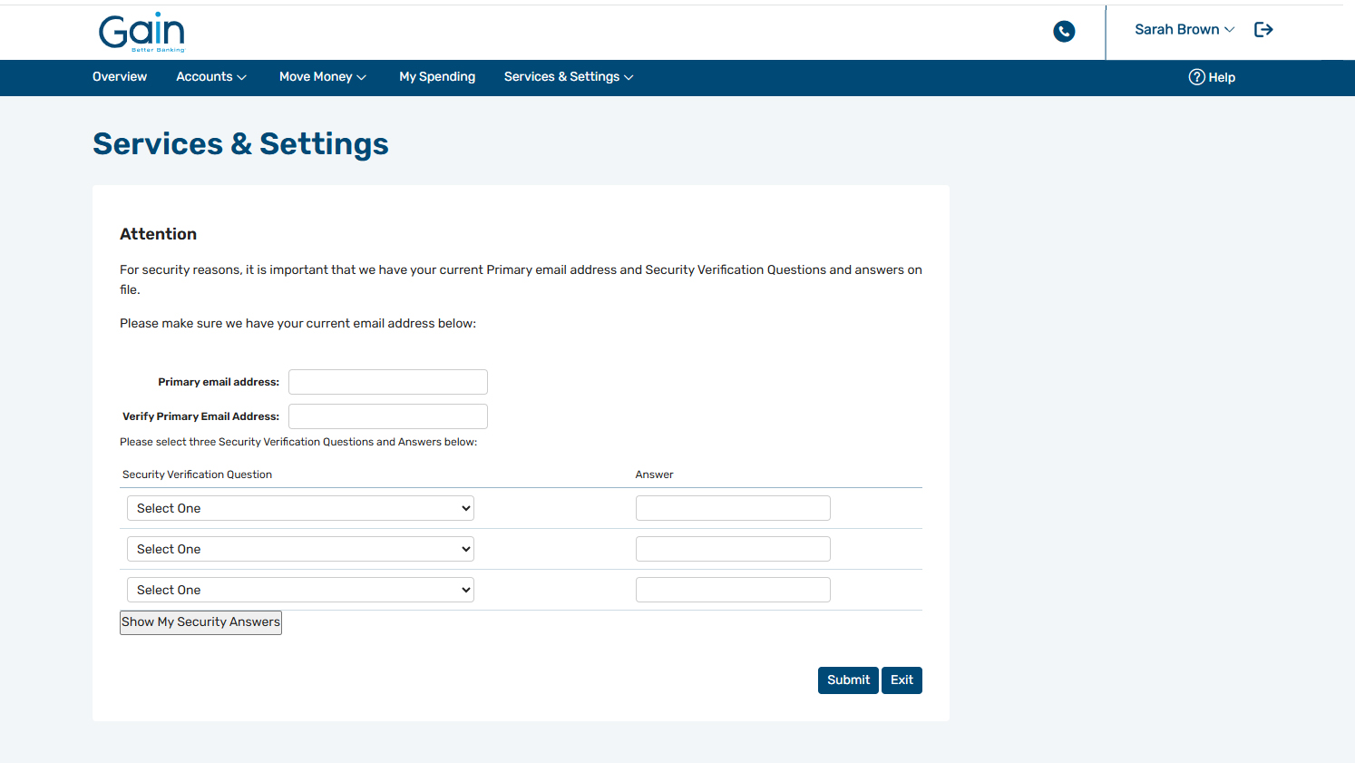 Advanced Online Banking - Registration Guide - Step 6