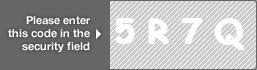 captcha code for visual authentication  number 5 letter R number 7 letter Q