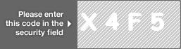 captcha code for visual authentication  letter X number 4 letter F number 5