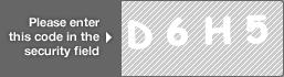 captcha code for visual authentication  letter D number 6 letter H number 5